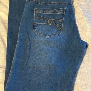 3/$40  | Santana Jeans | Women's Dark Blue & Light Blue Denim Boot Cut Jeans